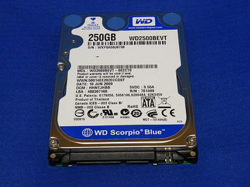 WD2500BEVT